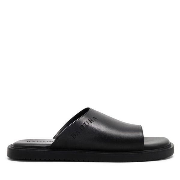 Klapki Badura. Czarne klapki i japonki męskie Badura, bez wzorów. Za 239.99 zł.