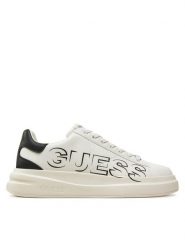Guess Sneakersy FMPELB SUE12 Biały. Białe buty sportowe na co dzień męskie Guess, m, z aplikacjami, ze skóry, bez ramiączek, bez kaptura. Za 339.99 zł.