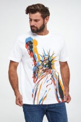 T-shirt męski Derek JOOP! JEANS. T-shirty męskie JOOP! Jeans, m, bez wzorów, z jeansu, bez kołnierzyka, bez ramiączek. W wyprzedaży za 239.85 zł.