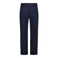 Spodnie męskie narciarskie CMP 33W1157. Niebieskie spodnie na co dzień męskie CMP, bez wzorów, sportowe. Za 419.99 zł.