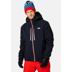 Kurtka narciarska Helly Hansen alpha lifaloft. Niebieskie kurtki narciarskie i snowboardowe męskie Helly Hansen, na zimę, m, bez wzorów, bez kaptura, narciarskie. Za 2,342.00 zł.