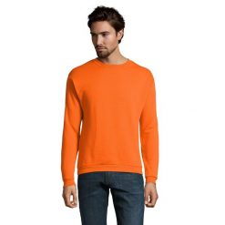 Męska Bluza Z Okrągłym Dekoltem Spider. Brązowe bluzy nierozpinane męskie SOL'S, m, bez wzorów, bez ramiączek, bez kaptura. Za 69.99 zł.