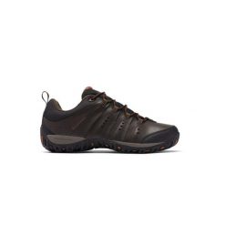 Buty Trekkingowe Męskie Columbia Woodburn II Waterproof. Brązowe buty trekkingowe męskie Columbia, bez wzorów, z materiału, bez zapięcia, trekkingowe. Za 369.00 zł.