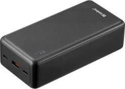 Sandberg 320-43 bank mocy Litowo-jonowa (Li-Ion) 27000 mAh Czarny. Czarne powerbanki Sandberg. Za 92.66 zł.