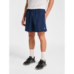 Szorty Hummel Pulse. Niebieskie szorty sportowe męskie HUMMEL, bez wzorów, eleganckie. Za 163.50 zł.