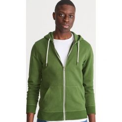Bluza z bawełny organicznej - Khaki. Bluzy nierozpinane męskie marki Reserved. Za 119.99 zł.
