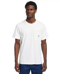 MESKA KOSZULKA LEE WW POCKET TEE ECRU 112342988. T-shirty męskie Lee, l, bez wzorów, bez kołnierzyka, bez ramiączek. Za 79.99 zł.