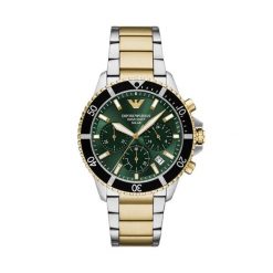 Zegarek Emporio Armani. Szare zegarki męskie Emporio Armani, srebrne. Za 1,569.00 zł.