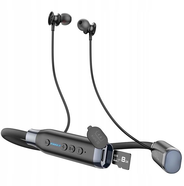 Słuchawki Hoco HOCO słuchawki bezprzewodowe bluetooth na szyję ES62 czarne. Czarne słuchawki bluetooth Hoco. Za 37.97 zł.