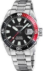 Zegarek Festina Zegarek męski Festina F20669-6 srebrny. Szare zegarki męskie Festina, srebrne. Za 509.00 zł.