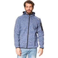 Bluza polarowa w kolorze niebieskim. Bluzy z kapturem męskie marki CMP. W wyprzedaży za 143.95 zł.