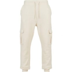 Spodnie Cargo Urban Classics. Białe spodnie na co dzień męskie Urban Classics, bez wzorów. Za 243.50 zł.