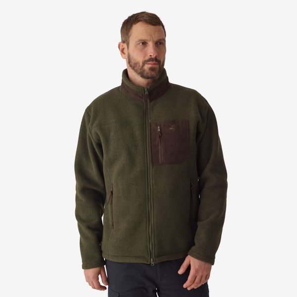 Kurtka polarowa Verney Caron. Kurtki męskie LIGNE VERNEY CARRON, l, bez wzorów, z polaru, eleganckie, bez ramiączek, bez kaptura. W wyprzedaży za 199.99 zł.