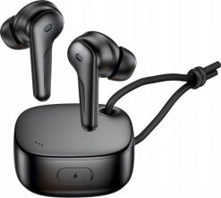 Słuchawki Choetech Słuchawki Choetech BH-T17 bezprzewodowe TWS ANC ENC IPX6 - czarne. Czarne słuchawki bluetooth CHOETECH. Za 84.00 zł.