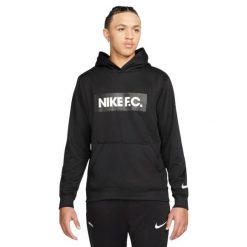 Męska Bluza Z Kapturem DF FC Libero. Czarne bluzy nierozpinane męskie Nike, m, bez wzorów, z kapturem. Za 220.99 zł.