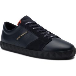 Sneakersy EMPORIO ARMANI - X4X254 XM034 B382 T.Eclipse/Navy/Manda. Buty sportowe na co dzień męskie Emporio Armani. Za 819.00 zł.