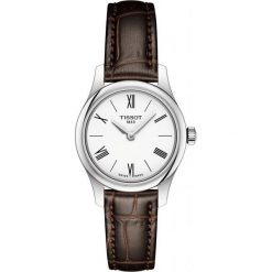 RABAT ZEGAREK TISSOT T-Classic T063.009.16.018.00. Białe zegarki męskie TISSOT. W wyprzedaży za 1,188.00 zł.