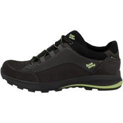 Wodoodporne buty turystyczne Banks Low GTX - brązowe. Brązowe buty trekkingowe męskie Hanwag, bez wzorów, z materiału, sportowe, bez obcasa, bez zapięcia. Za 974.00 zł.