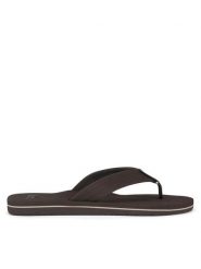 Quiksilver Japonki MOLOKAI LAYBACK TEXTURED AQYL101266 CVJ1 Brązowy. Brązowe klapki i japonki męskie Quiksilver, bez wzorów, z syntetyku. Za 119.99 zł.