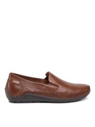 Pikolinos Półbuty 06H-5303 Brązowy. Brązowe codzienne półbuty męskie Pikolinos, bez wzorów, ze skóry, bez obcasa, bez zapięcia. Za 319.99 zł.