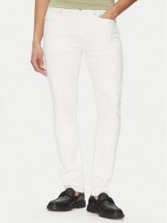 HUGO Jeansy 50537696 Biały Extra Slim Fit. Białe jeansy męskie Hugo, bez wzorów, z bawełny. Za 339.99 zł.