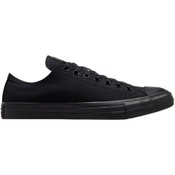 Trampki Converse Chuck Taylor AS CORE OX C. Czarne trampki męskie Converse, bez wzorów, bez zapięcia. W wyprzedaży za 390.00 zł.