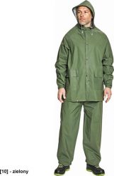 Kurtka męska CERVA HYDRA - kombinezon - zielony XL. Zielone kurtki męskie CERVA, m, bez wzorów, bez ramiączek, bez kaptura. Za 39.99 zł.