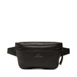 Saszetka nerka Armani Exchange. Czarne saszetki męskie Armani Exchange, bez wzorów, małe. Za 269.99 zł.