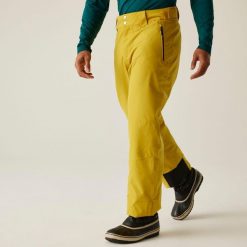 Achieve II Męskie spodnie narciarskie. Żółte spodnie narciarskie i snowboardowe męskie Dare 2B, bez wzorów, narciarskie. W wyprzedaży za 478.10 zł.