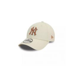 Czapka z daszkiem New Era MLB New York Yankees. Białe czapki męskie New Era, bez wzorów, sportowe. Za 148.95 zł.