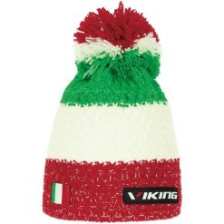 Czapka narciarska dla dorosłych Viking Cornet, z pomponem. Białe czapki męskie Viking, bez wzorów, sportowe. Za 74.00 zł.