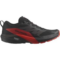 Męskie buty do biegania w terenie Salomon Sense Ride 5. Czarne buty do biegania męskie Salomon, bez wzorów, bez zapięcia, do biegania. Za 532.85 zł.