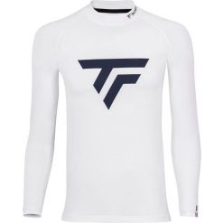 Bluza tenisowa męska Tecnifibre Tech Tee Longsleeves. Białe bluzy nierozpinane męskie TECNIFIBRE, m, bez wzorów, bez ramiączek, bez kaptura. Za 199.00 zł.