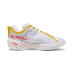 Buty do koszykówki Puma All-Pro Nitro 2. Białe buty do biegania męskie Puma, bez wzorów, bez zapięcia, do biegania. Za 546.50 zł.