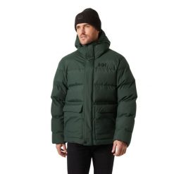 Kurtka puchowa Helly Hansen Nordic. Czarne kurtki męskie Helly Hansen, m, bez wzorów, z puchu, bez ramiączek, bez kaptura. W wyprzedaży za 1,192.00 zł.