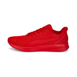 Buty do biegania męskie Puma Transport. Czerwone buty do biegania męskie Puma, bez wzorów, z gumy, bez zapięcia, do biegania. Za 239.99 zł.