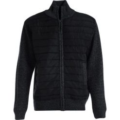 Czarna Bluza Ankona. Czarne bluzy nierozpinane męskie Born2be, l, bez wzorów, z dzianiny, bez ramiączek, bez kaptura. Za 99.99 zł.