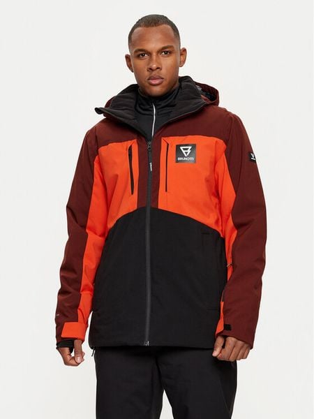 Brunotti Kurtka narciarska Aratin 2421200045 Czarny Regular Fit. Czarne kurtki narciarskie i snowboardowe męskie Brunotti, na zimę, m, bez wzorów, z syntetyku, bez kaptura, narciarskie. Za 699.99 zł.