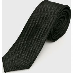 S. Oliver - Krawat. Czarne krawaty i muchy męskie s.Oliver BLACK LABEL, z jedwabiu. W wyprzedaży za 99.90 zł.