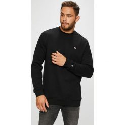 Tommy Jeans - Bluza. Czarne bluzy nierozpinane męskie Tommy Jeans, z bawełny. W wyprzedaży za 239.90 zł.