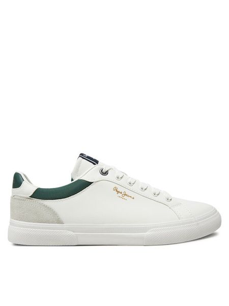 Pepe Jeans Sneakersy PMS30839 Zielony. Zielone buty sportowe na co dzień męskie Pepe Jeans, m, bez wzorów, z jeansu, bez ramiączek, bez kaptura. Za 239.99 zł.
