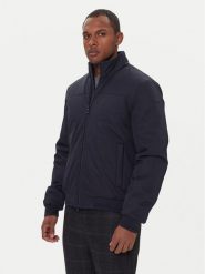 Geox Kurtka bomber Vincit M5620C T3127 F1624 Granatowy Regular Fit. Niebieskie kurtki męskie Geox, m, bez wzorów, z syntetyku, bez ramiączek, bez kaptura. Za 809.99 zł.