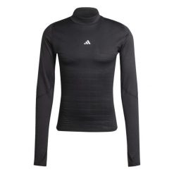 Koszulka Adidas Sport Tf Cr Ls M Dorosłych. Czarne t-shirty sportowe męskie ADIDAS, m, bez wzorów, sportowe, bez ramiączek. Za 141.00 zł.