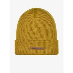 Czapka zimowa La Sportiva Boulder Beanie. Żółte czapki męskie La Sportiva, na zimę, bez wzorów, sportowe. Za 182.99 zł.