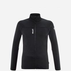 Kurtka polarowa męska MILLET M Fusion Grid Jkt Czarny. Czarne kurtki męskie Millet, l, bez wzorów, z polaru, bez ramiączek, bez kaptura. Za 679.00 zł.