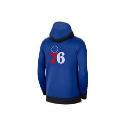 Bluza męska nike nba philadelphia 76ers showtime therma flex hoodie rush blue. Niebieskie bluzy nierozpinane męskie Nike, m, bez wzorów, sportowe, bez ramiączek, bez kaptura. Za 489.00 zł.