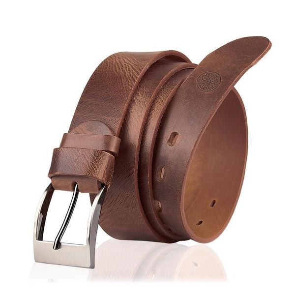 Skórzany pasek BETLEWSKI LIC35-0 camelowy 95. Brązowe paski męskie Betlewski, bez wzorów, ze skóry. Za 109.00 zł.