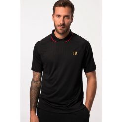 Męska Koszulka polo FLEXNAMIC® piłka nożna funkcyjny dżersej kołnierzyk polo. Czarne koszulki polo męskie JAY-PI, m, bez wzorów, z dżerseju, bez kołnierzyka, bez ramiączek. Za 195.99 zł.