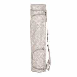Bawełniana torba na matę do jogi Bodhi Asana Bag 70 - beżowy. Szare torby męskie na ramię BODHI, bez wzorów, z bawełny. Za 119.99 zł.