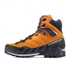 Buty trekkingowe męskie Mammut Kento Advanced High Gtx. Brązowe buty trekkingowe męskie Mammut, bez wzorów, z materiału, bez zapięcia. Za 1,554.85 zł.